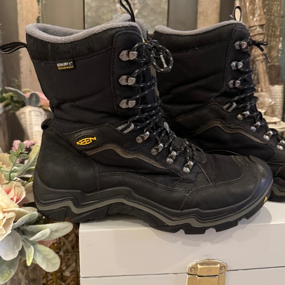 KEEN Dry DURAND POLAR Men's BOOTS 400G INSULATED Winter SNOW WATERPROOF Hiking - Picture 2 of 12